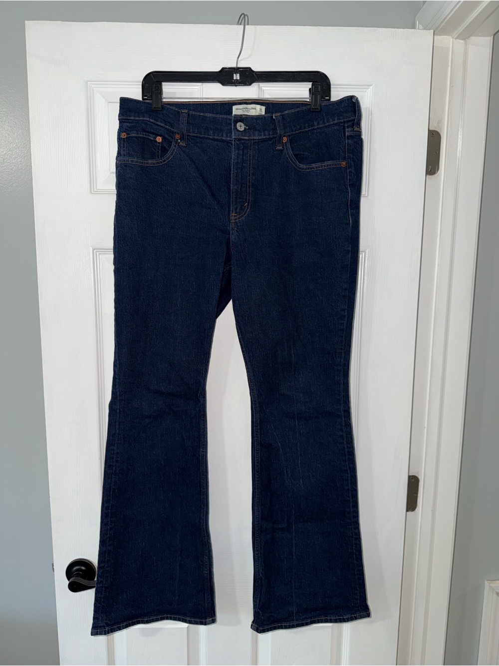 Abercrombie Women's Mid Rise Bootcut Jean